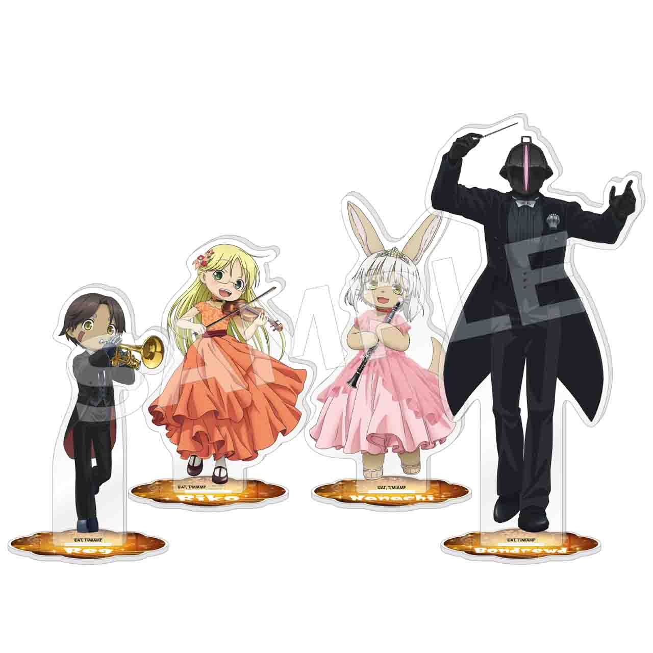 アクリルスタンド(リコ/レグ/ナナチ/ボンドルド)